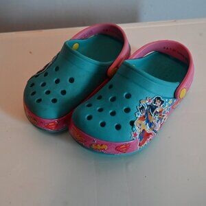 CROCS Fun Lab DC Super Hero Band Lightweight Slip-Ons Clogs Shoes Kids Size C9
